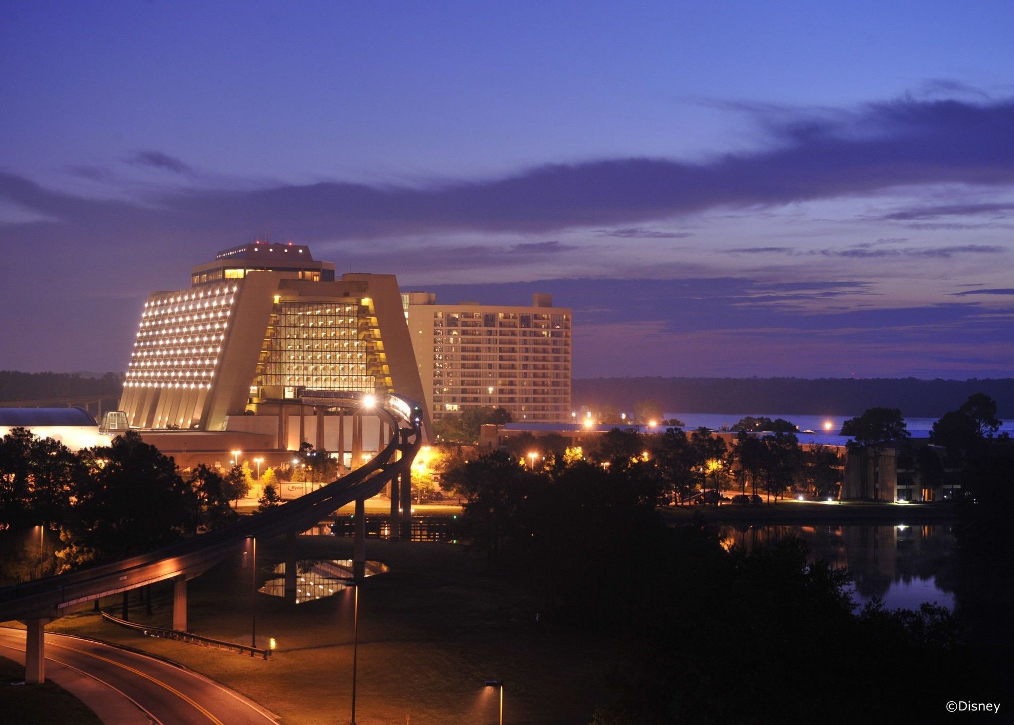 Disney'S Contemporary Resort เลก บูเอนา วิสตา ภายนอก รูปภาพ